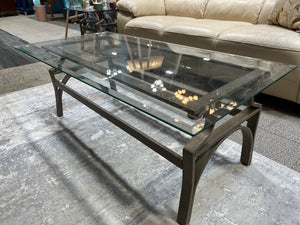 Metal & Glass Table