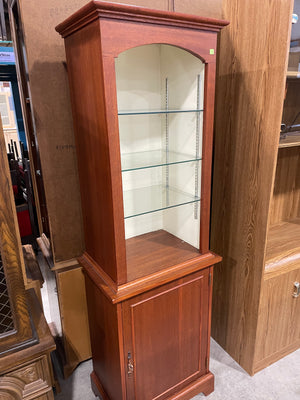 Tall Wooden Storage Cabinet