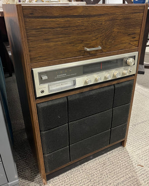 Record Player Unit with Track Receiver