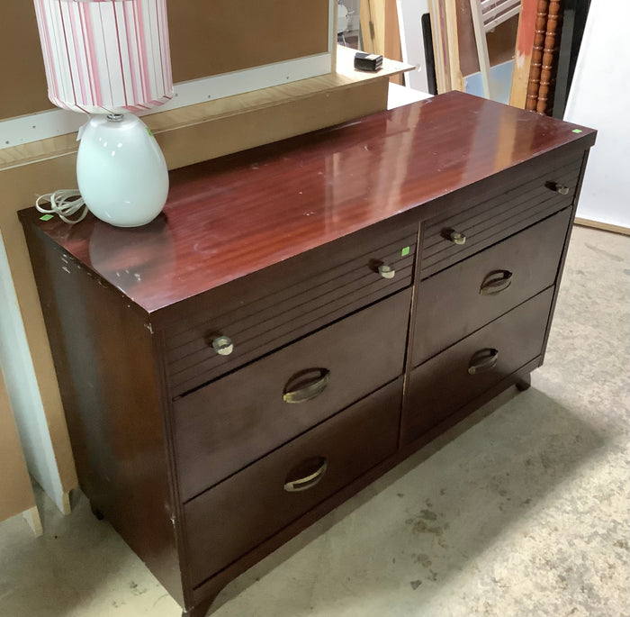 Cherry Stained Wood Dresser