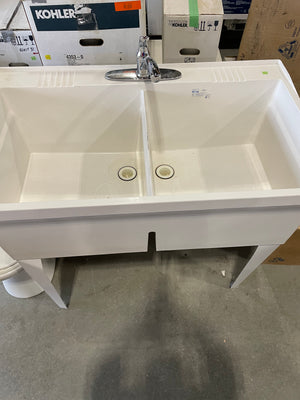 Double Laundry Sink