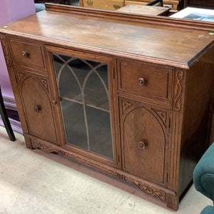 Glass Case Hallway Cabinet