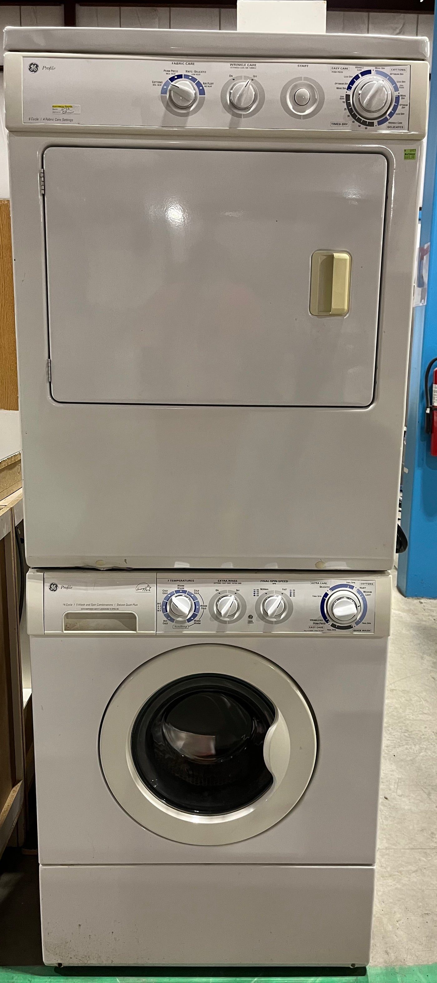 Ge profile stackable washer and dryer deals