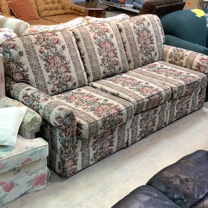 Traditional Floral Couch