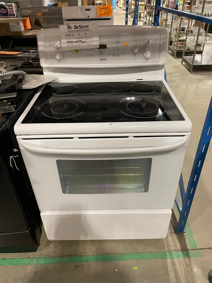 Kenmore Electric Stove Habitat for Humanity Greater Ottawa ReStore