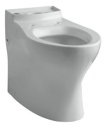 Kohler Elongated Chair Height Toilet Bowl with Skirted Trapway