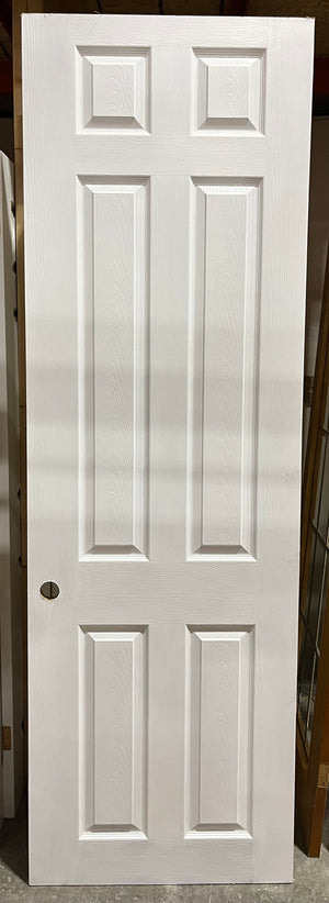 Tall 6-Panel White Door (29.5” x 91”)