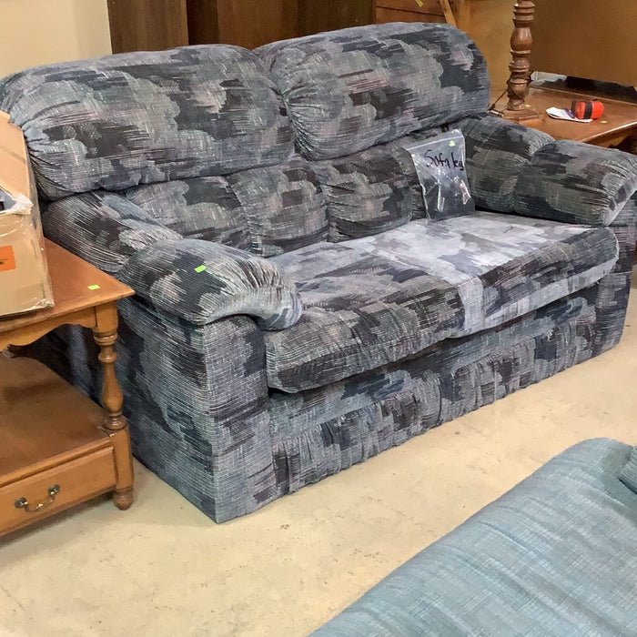 Grey Blue Sofa