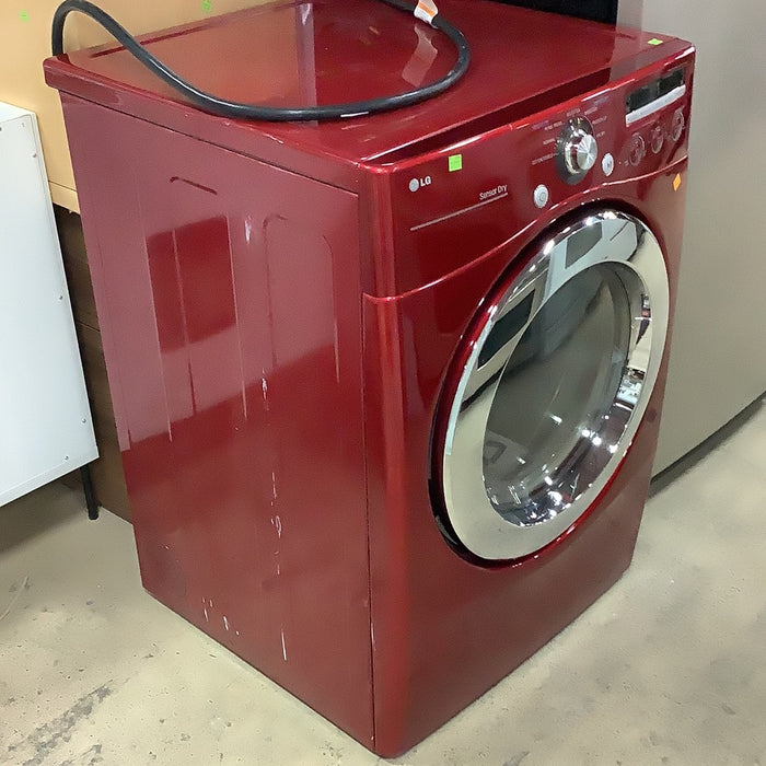 LG Electric Dryer Red