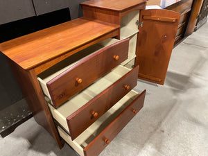 Dresser with Tall Cabinet