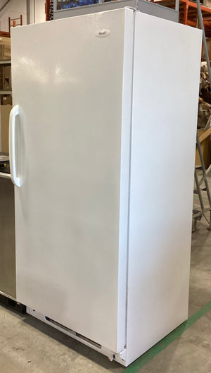 Wood’s White Standing Freezer