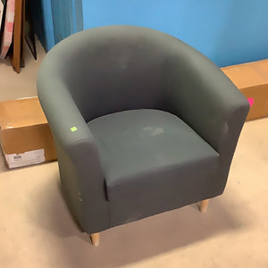 Grey Green Tub Chair