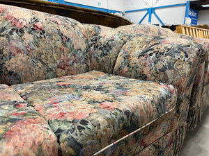 Colourful Retro Floral Couch