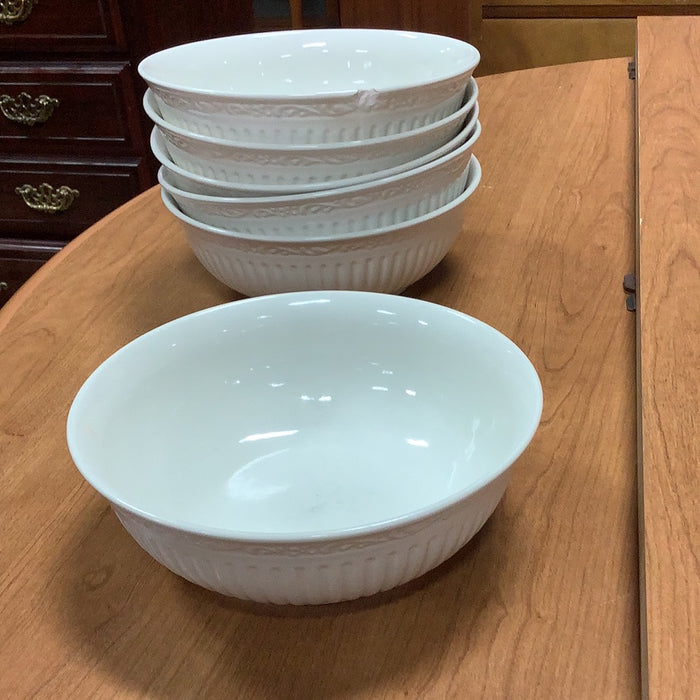 Ceramic Bowls White