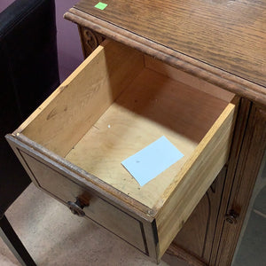 Glass Case Hallway Cabinet