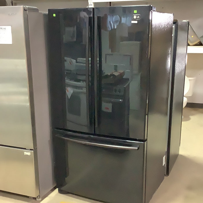 LG Double Door Fridge Black