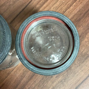 Glass Top Sealable Jars