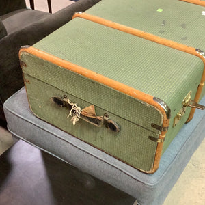 Green Steamer Trunk