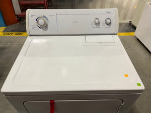 White Whirlpool Front Load Dryer