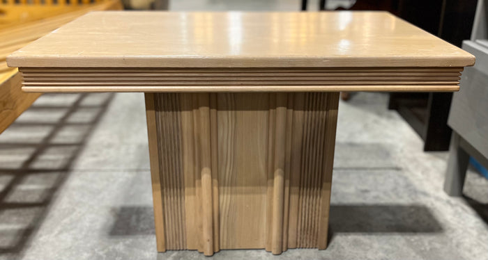 Light Wood T-shape Coffee Table