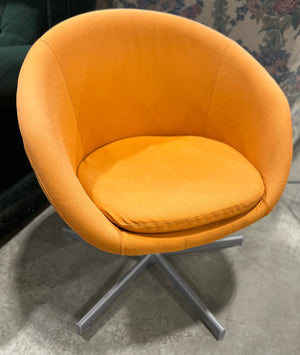Curved Orange Chair