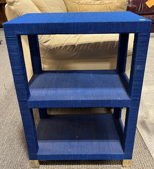 Blue 3-tier Shelf