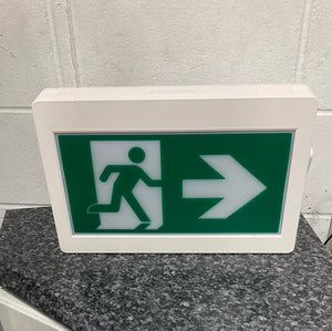 LED Running Man Exit Sign