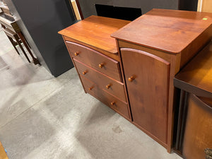 Dresser with Tall Cabinet