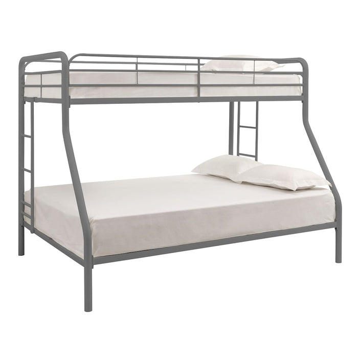 Silver Twin over Full Bunkbed